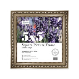 5X5 Gunmetal  Ornate Picture Frame (12.7 X 12.7Cm) Poster, Photo, Artwork, Gallery Wall Or Print - thumbnail 1