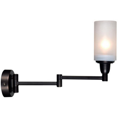 Luminosa Lighting Luminosa Classic Bathroom Wall Light Bronze Ip44