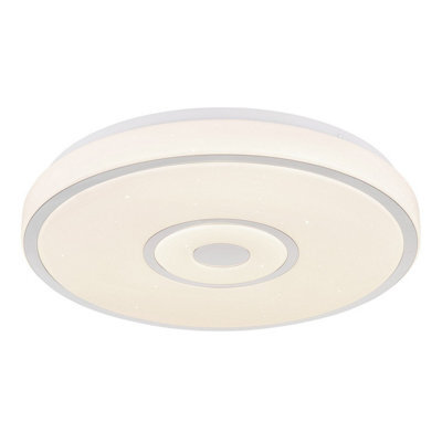 Luminosa Lighting Luminosa Astania Decorative Flush Ceiling Light White Led 4000K - image 1