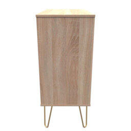 Honshu 4 Drawer Chest Of Drawers In Bardolino Oak (Ready Assembled) - thumbnail 2