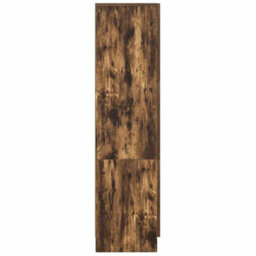 Berkfield Smoked Oak Sideboard Smoked Oak Wood Large Smoked Oak Sideboard - thumbnail 6