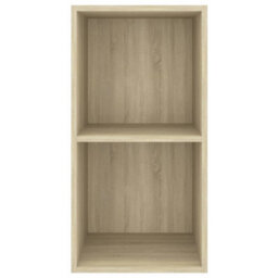 Berkfield Practical Wall-Mounted Tv Cabinet Sonoma Oak 37X37X72 Cm Engineered Wood - thumbnail 4