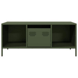 Walplus Coffee Table Olive Green 101.5X50X43.5 Cm Cold-Rolled Steel - thumbnail 4