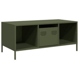 Walplus Coffee Table Olive Green 101.5X50X43.5 Cm Cold-Rolled Steel - thumbnail 2