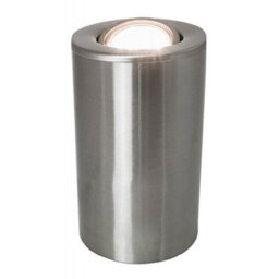 Happy Homewares Satin Chrome Gu10 Floor Or Table Lamp Uplighter With Tilt Capability - thumbnail 1