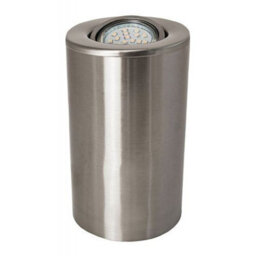 Happy Homewares Satin Chrome Gu10 Floor Or Table Lamp Uplighter With Tilt Capability - thumbnail 2