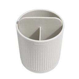 ReBorn® Reborn Recycled Toothbrush Holder - Stone Bathroom Accessories Caddy - With Three Compartments - Made In The Uk - thumbnail 8