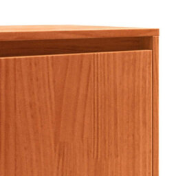 Berkfield Sideboard Wax Brown 110 X 34 X 75 Cm Solid Pine Wood - thumbnail 8