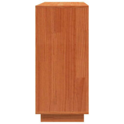Berkfield Sideboard Wax Brown 110 X 34 X 75 Cm Solid Pine Wood - thumbnail 6