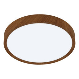 Eglo Musurita Natural Wood Effect Metal And Plastic Integrated Led Flush Fitting, (D) 34Cm - thumbnail 4