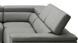 Genuine Leather Grey 2C2 Corner Sofa - thumbnail 6