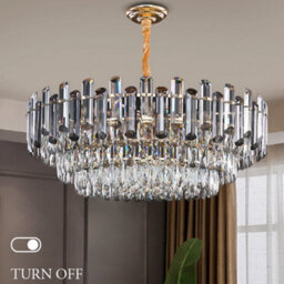 Vrygle 60Cm Heavy Duty Luxury Led Crystal Ceiling Light Fixture Lamps Modern Chandelier Pendant Lamp - thumbnail 4