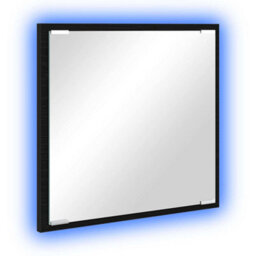Walplus Led Bathroom Mirror Black Oak 40 X 8.5 X 37 Cm Engineered Wood - thumbnail 2