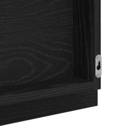 Walplus Led Bathroom Mirror Black Oak 40 X 8.5 X 37 Cm Engineered Wood - thumbnail 8