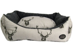 "Snug & Cosy Pets Stylish Stag Dog Bed X-Large (36"") 92Cm" - thumbnail 1