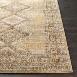 Livabliss Fifth Avenue-Vintage Brown Grey Taupe Traditional Boho Fringe Living Dining Bedroom Rug 200 X 275 Cm Easy Care, Non Shedding - thumbnail 5