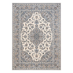 RugsX Carpet Wool Nain Ornament, Frame 7335/51635 Beige / Blue  80X150 Cm - thumbnail 2