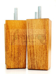 L&F 4X Replacement Furniture Legs Solid Wood 110mm High Sofas Chairs Settee Cabinets Legs M10 Tsp2055 - thumbnail 6