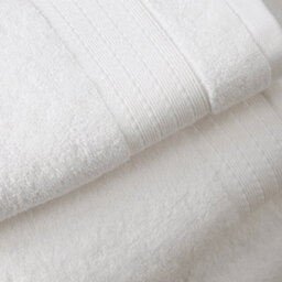 Bianca Fine Linens Supima Cotton 100X150Cm Bath Sheet White - thumbnail 2