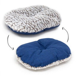 All Pond Solutions All Pet Solutions Alfie - Navy Soft Dog Bed - Size Large - thumbnail 2