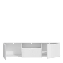 Furniture To Go Sienna Tv Unit  In White/white High Gloss - thumbnail 5