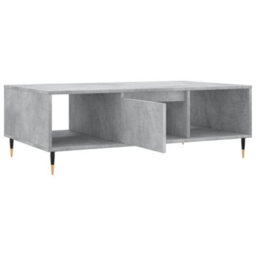 Berkfield Sturdy Coffee Table Concrete Grey 104X60X35 Cm Engineered Wood - thumbnail 6