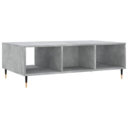 Berkfield Sturdy Coffee Table Concrete Grey 104X60X35 Cm Engineered Wood - thumbnail 8