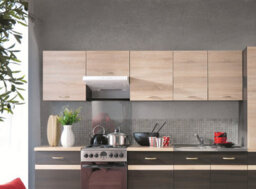 Impact Furniture Kitchen Wall Unit Cabinet 400mm Cupboard Sonoma Oak Left Right 40Cm Door Modern Storage Junona - thumbnail 5