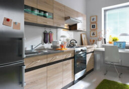 Impact Furniture Kitchen Wall Unit Cabinet 400mm Cupboard Sonoma Oak Left Right 40Cm Door Modern Storage Junona - thumbnail 3