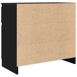 Walplus Sideboard With Drawer Black Oak 71X35X65 Cm Engineered Wood - thumbnail 8