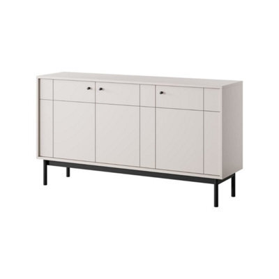 Arte Luxurious Japandi Sideboard Cabinet H840mm W1540mm D390mm In Cashmere - Refined Storage Sanctuary - image 1