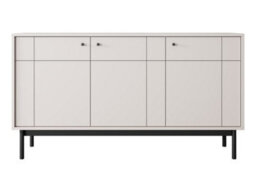 Arte Luxurious Japandi Sideboard Cabinet H840mm W1540mm D390mm In Cashmere - Refined Storage Sanctuary - thumbnail 2