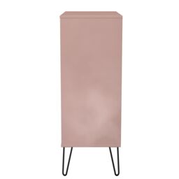Anzio Matt Kobe Pink 5 Drawer Chest (H)1067mm (W)765mm (D)395mm - thumbnail 4