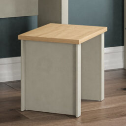 Lassic Vida Designs Arlington Grey 3 Drawer Bedroom Dressing Table Set - thumbnail 5