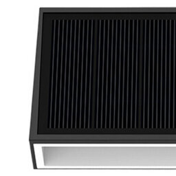 Omnisolar Lyra Dual-Light Black Solar Wall Light With Up & Down Illumination - 700 Lumens - thumbnail 6