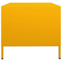 Walplus Coffee Table Mustard Yellow 101.5X50X43.5 Cm Cold-Rolled Steel - thumbnail 6