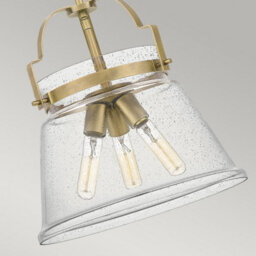 Luminosa Lighting Luminosa Quoizel Wimberley Dome Pendant Ceiling Light Weathered Brass - thumbnail 4