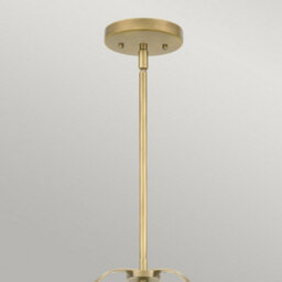 Luminosa Lighting Luminosa Quoizel Wimberley Dome Pendant Ceiling Light Weathered Brass - thumbnail 2