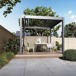 Modena Aluminium Pergola 3M X 3M Free Standing - thumbnail 3