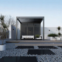 Modena Aluminium Pergola 3M X 3M Free Standing - thumbnail 2