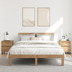 Berkfield Bedside Cabinets 2 Pcs Artisan Oak 40X35X50 Cm Engineered Wood - thumbnail 3