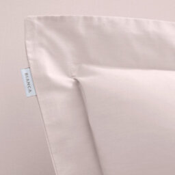 Bianca 400 Thread Count Cotton Sateen Oxford Pillowcase Pair Blush Pink - thumbnail 3