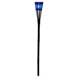 Urbn-Living Urbnliving 76Cm Height Colour Changing Led Citronella Bamboo Garden Outdoor Torch Light Set Of 2 - thumbnail 3