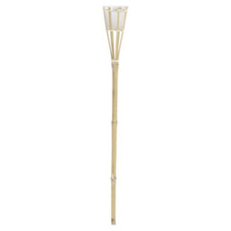 Urbn-Living Urbnliving 76Cm Height Colour Changing Led Citronella Bamboo Garden Outdoor Torch Light Set Of 2 - thumbnail 4