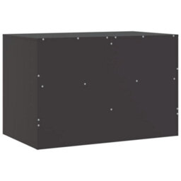 Berkfield Tv Cabinet Black 67X39X44 Cm Steel - thumbnail 9