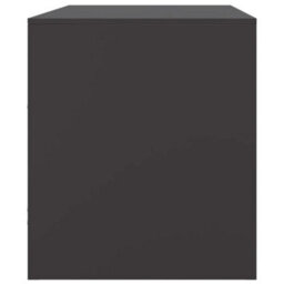 Berkfield Tv Cabinet Black 67X39X44 Cm Steel - thumbnail 8