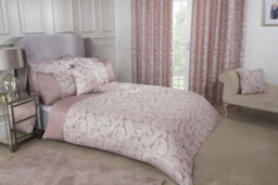 Cavendish Duvet Set In Blush Pink