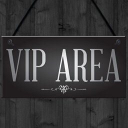Red Ocean Vip Area Man Cave Home Bar Sign Bbq Garden Party Dad Shed Fathers Day Gift For Him - thumbnail 4
