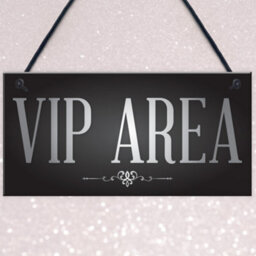 Red Ocean Vip Area Man Cave Home Bar Sign Bbq Garden Party Dad Shed Fathers Day Gift For Him - thumbnail 3