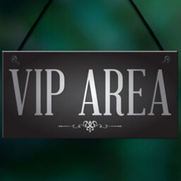 Red Ocean Vip Area Man Cave Home Bar Sign Bbq Garden Party Dad Shed Fathers Day Gift For Him - thumbnail 5